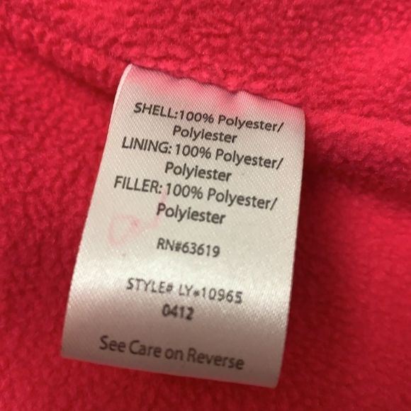 Girls Blac Label Puffer Black Vest - Picture 4 of 5